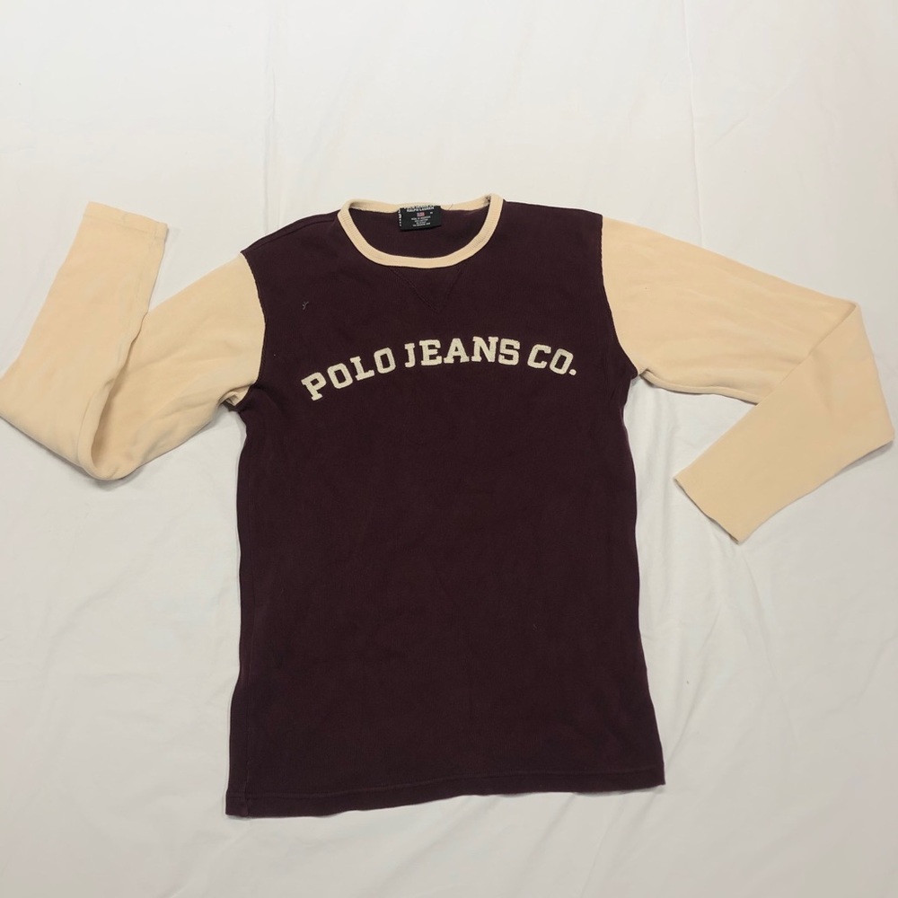Vintage Polo Jeans Co. 2 Tone LS